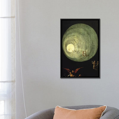 «Deatail of the Funnel of Goodness and Light Ascent of the Blessed» sur toile