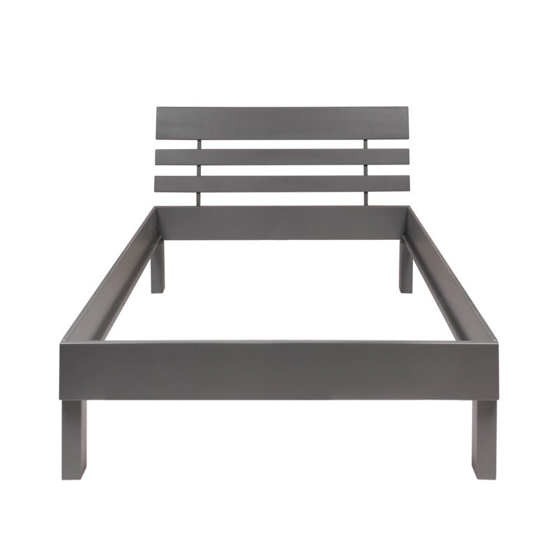 Rositha Bed, in Grey