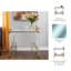 Everly Quinn 32" Lushley Acrylic Drink Cart