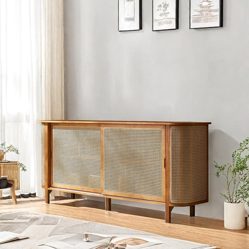 Buffet multifonctionnel, Brun sableux
