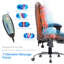 Fauteuil de direction ergonomique chauffant Nola-341788883