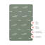 Ocean Waves Muslin All-Stages Bassinet Sheet