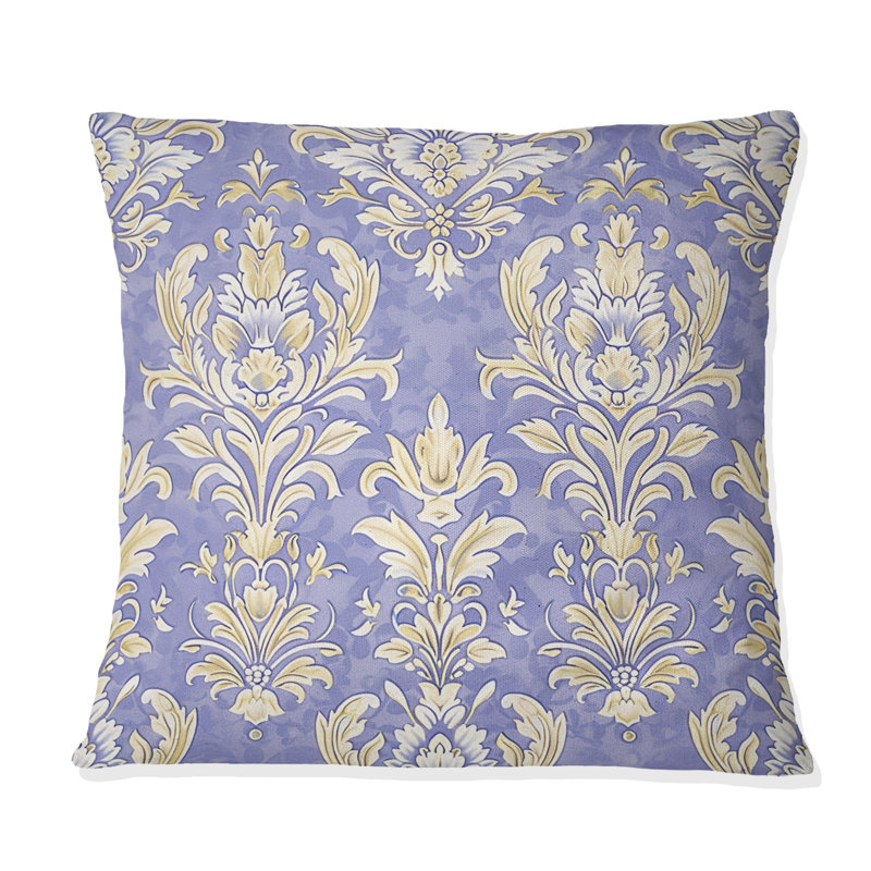 Coussin Damask, H 18 po x l 18 po