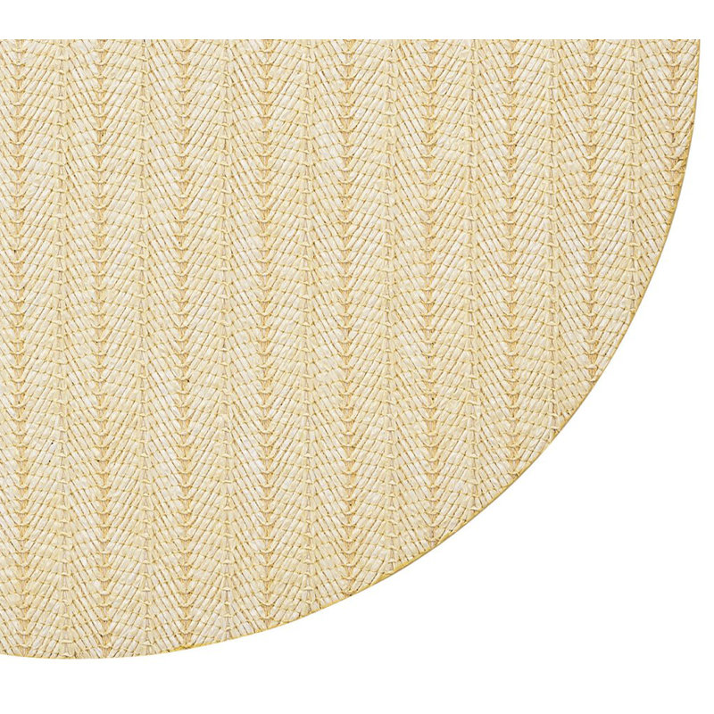 Herringbone Placemat, Cream