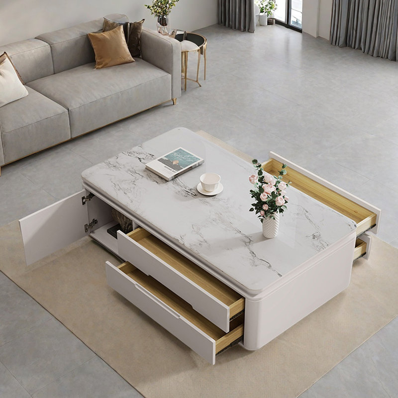 Ansell, Blanc / Gris, H 19,7 po x L 47,2 po x l 25,6 po