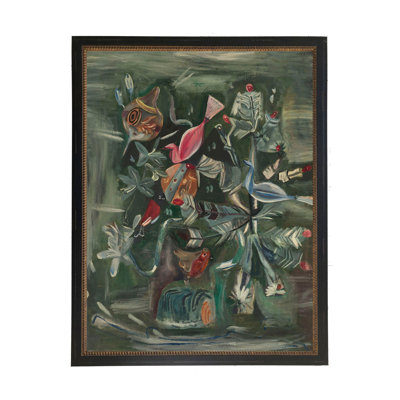 Peinture rétro d'ornements de Noël rétro