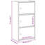 Shanetra 40cm W Bookcase-573105946-573105956