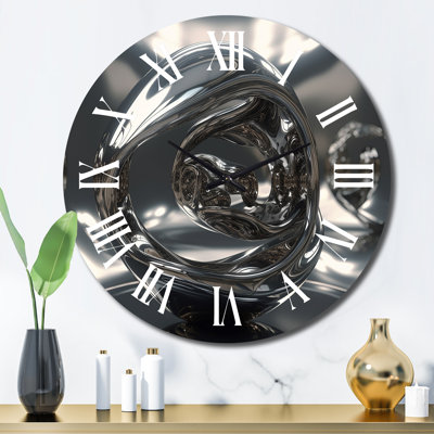 Metal Wall Clock