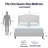 Kokoruda Tall 54" Headboard Upholstered Wingback Bed-1730716152-1741827512