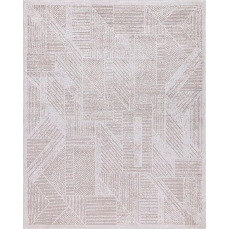 Low-Pile Auden Rug, Rectangle 7'9" x 10'