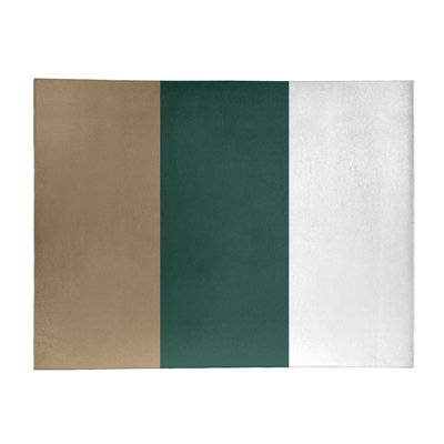 Tapis vert/gris