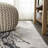 Swirl Marbled Abstract Gray/Black Rug-1214297042