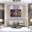 «Atchafalaya Sunset Oil Paint» par Rick Berk, art mural en métal-1067862006