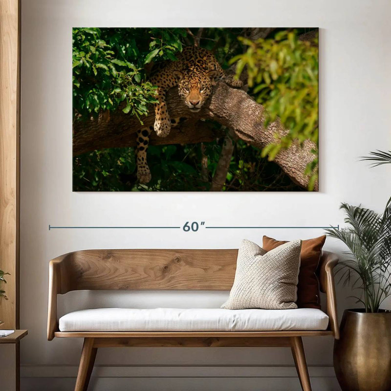 Cozy Tree Jaguar, 34" H x 51" W