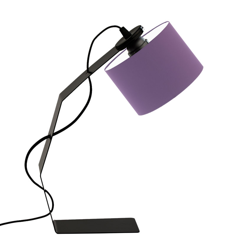 BEDSIDE LAMP HAGA, Purple