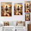 Mabe Cowboy Chassant le coucher du soleil II - Cowboys, art mural-1217346479-1217346478