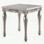 Table de bout platine avec pieds tournés
