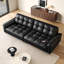 Canapé modulaire noir en cuir véritable-1454079937-1454079966