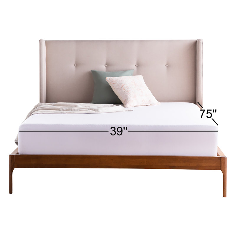 Housse de protection pour matelas ajustée imperméable Sleep by Wayfair™ , Lit simple