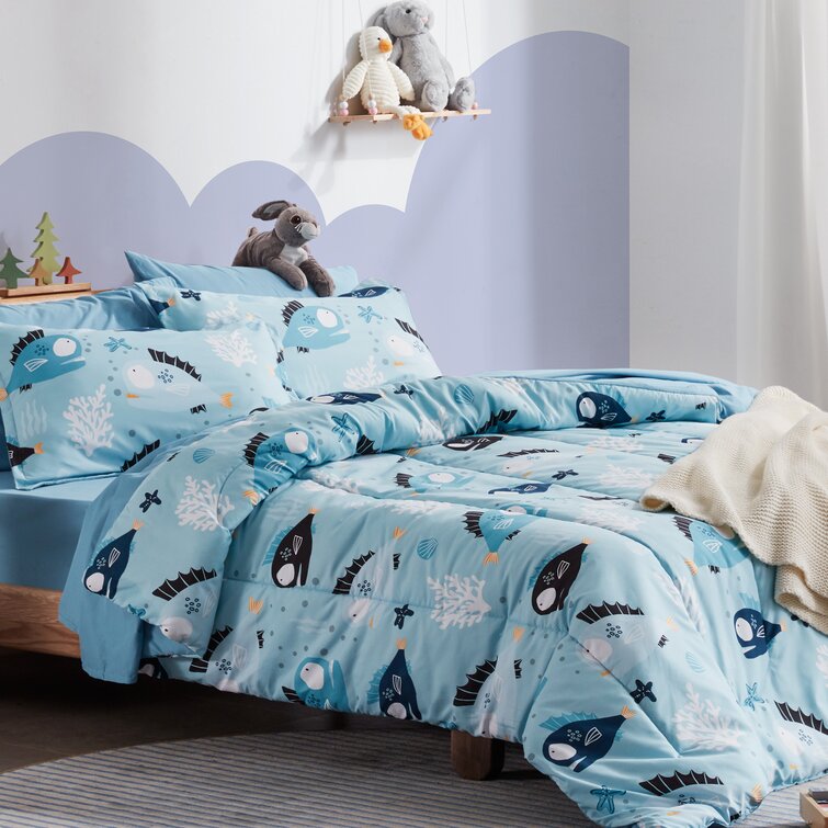Sleep Zone Kids Bedding Comforter Set Fullqueen Size - Super Cute Soft