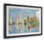 Regatta at Argenteuil-Claude Monet - Reproduction encadrée avec passe-partout et verre - 1872-2071497949-2071497946-2071497926