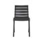 Chaise empilable en plastique Rylan pour l'intérieur ou l'extérieur - ensemble de 2-98845499
