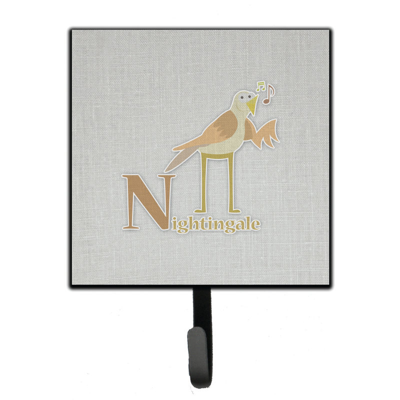 Organisateur de clés murales alphabet n pour nightingale avec crochets clés Costello