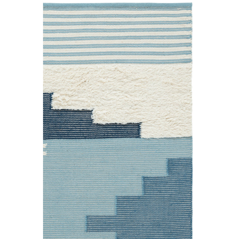 Kenya 278 Hand Woven 80% Wool; 20% Cotton Geometric Rug, Rectangle 9' x 12'