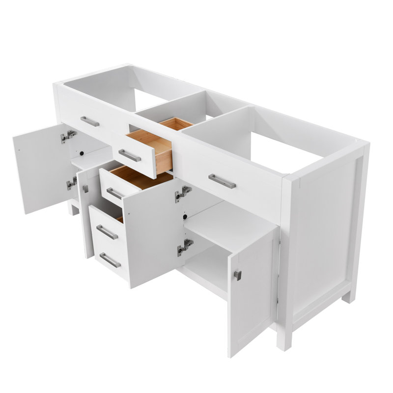 Base de meuble-lavabo double 72 po Spindell seulement