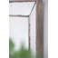 Miroir d'appoint 18 po x 18 po à finition argent vieilli, miroir mural de style traditionnel pour salon, entrée, bureau, chambre à coucher, couloir-1607660659