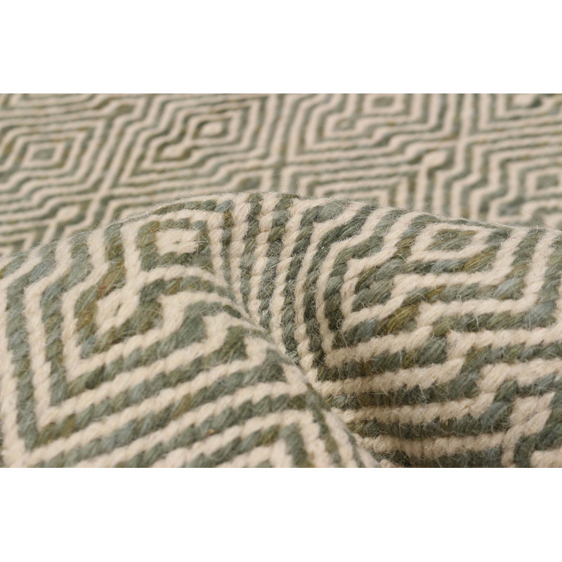 Nevada Teal Kilim 5'1" x 7'10"