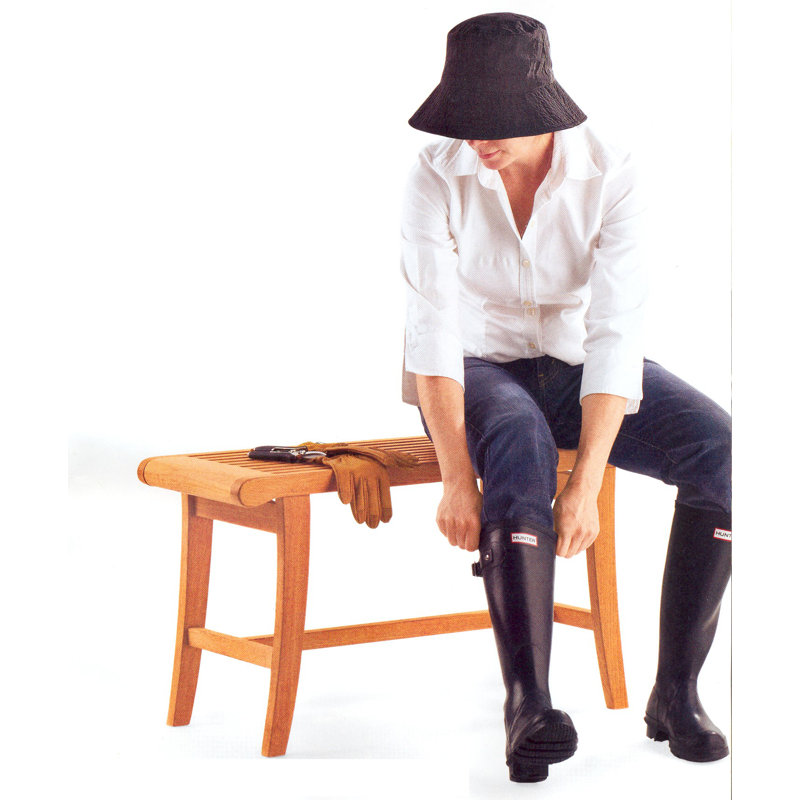 Magruder Outdoor Teak Bench