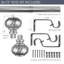 Tringle à rideaux simple réglable en métal Damyah-903921064-903921065