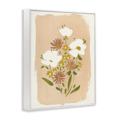 Wildflower Meadow Treasures Framed Giclee Art, design by Katrina Pete
