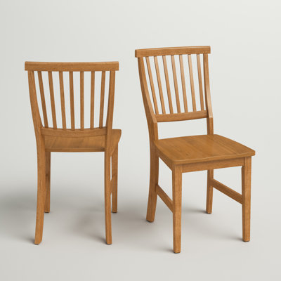 Almendra 18'' H Solid Wood Side Chair