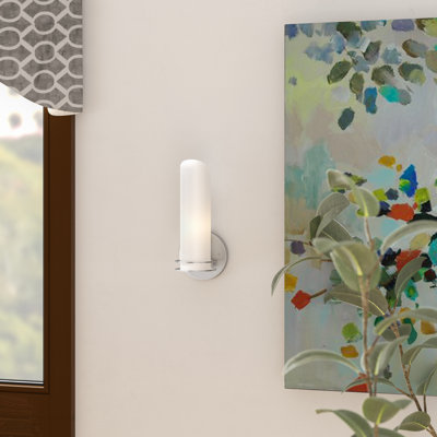 Franko Steel Flush Mounted Sconce