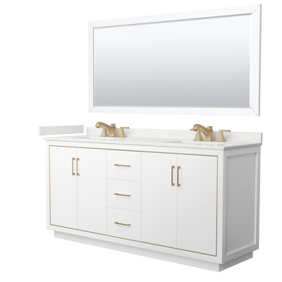 72'' W Double Vanity