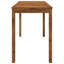 Acacia Solid Wood Outdoor Dining Table-2145879725