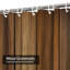 Panneau de bois abstrait brun foncé avec 12 crochets-1188843644