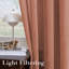 Rideaux semi-transparents avec œillets en mélange de lin - 37 po / 52 po de largeur, panneaux semi-privés et filtrant la lumière pour chambre à coucher -1267717057-1267717042