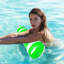 Ensemble de 3 flotteurs gonflables pour piscine, hamac pour adultes