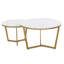Ensemble de tables basses 2 pièces Modern Modern