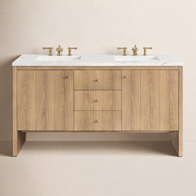 Hudson 60'' Double Bathroom Vanity