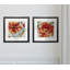 Crimson Crush I - ensemble de 2 reproductions de cadres photo-665833545