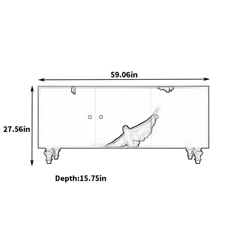 Buffet Simple Design Home