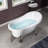 Aether 53.88 " L x 29.88 " W Mounting / Installation Required Soaking Acrylic Bathtub-61051200