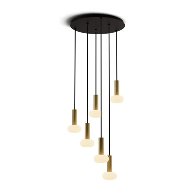 6 - Light LED Pendant