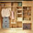 Collapsible Linen Fabric Storage Bin-545636705