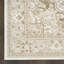 Tapis taupe ivoire rétro 7 pi 10 po x 9 pi 10 po Lafever-8735424