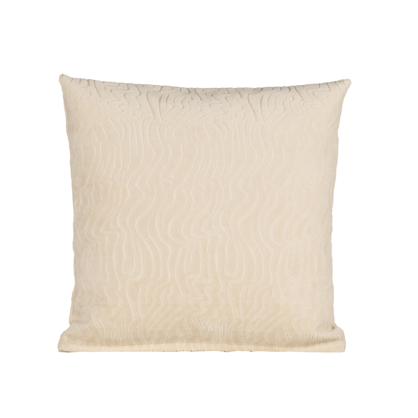 Prudence Throw Pillow, Polyester, Square 20", Brown Abstract